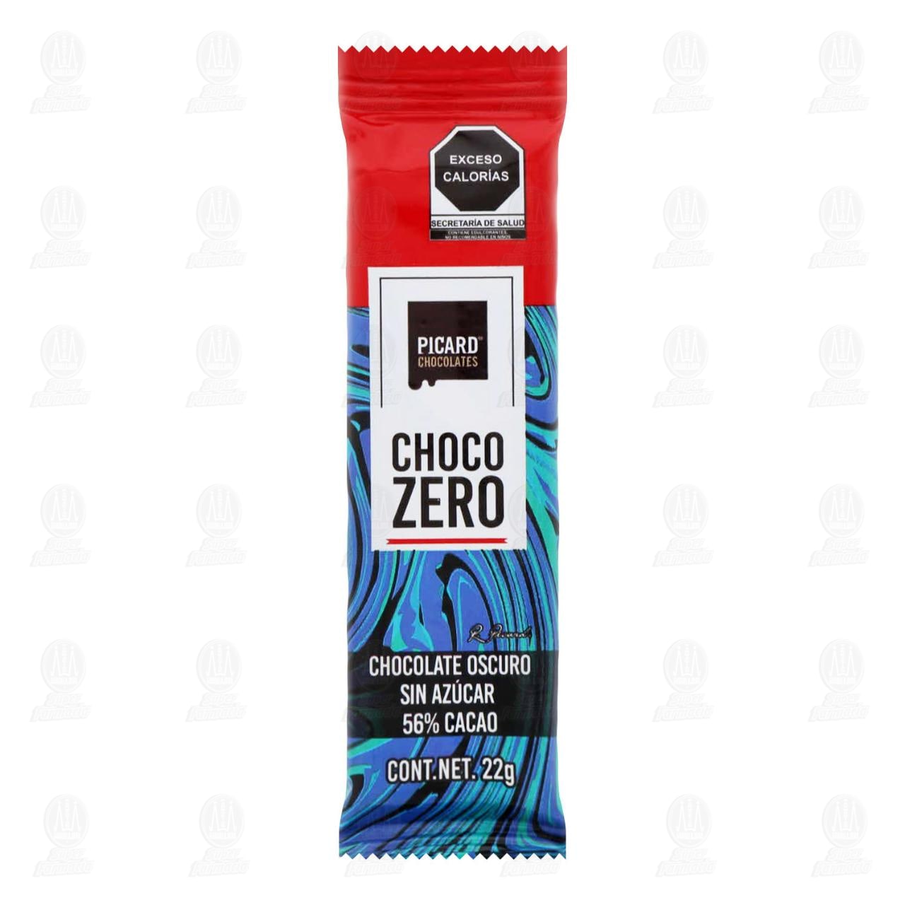 Imagen para Chocolate Oscuro Choco Zero Sin Azúcar, 22 gr.