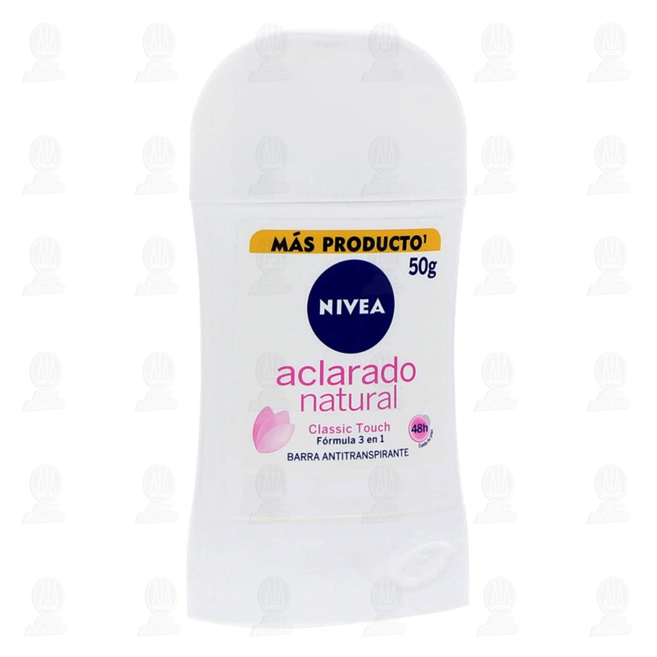 Imagen para Nivea Desodorante Antitranspirante para Mujer Aclarado Natural Stick, 50gr.