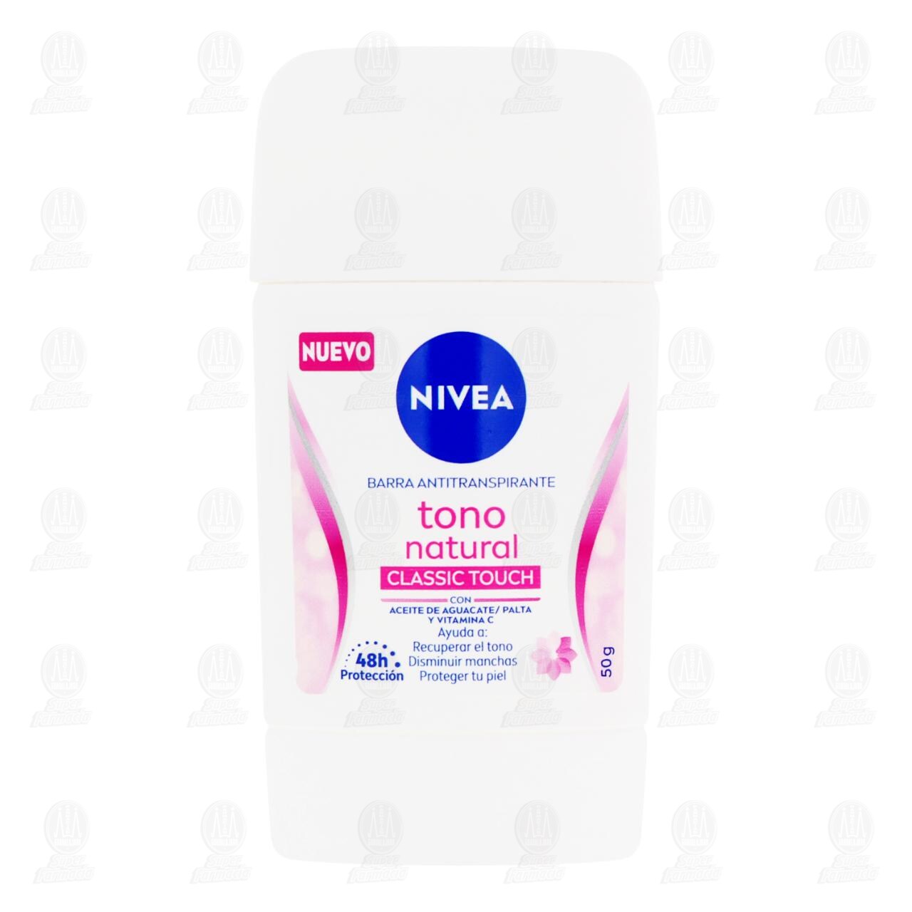 Nivea Antitranspirante Tono Natural Classic Touch en Barra, 50 gr. image number 1
