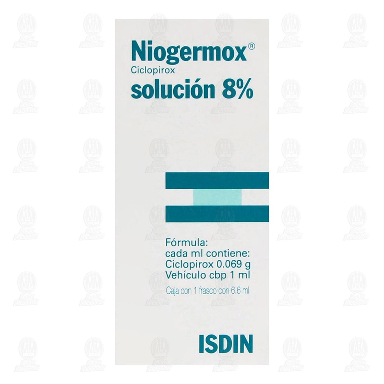 Isdin Niogermox Soluci&oacute;n 8%, 6.6 ml. image number 1