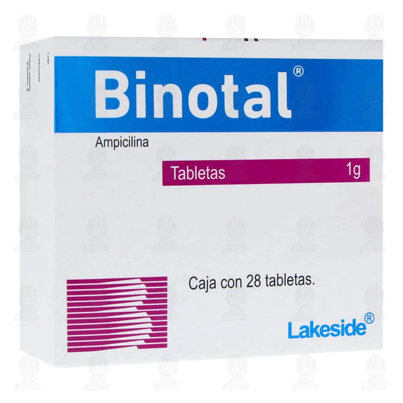 Binotal 1 gr, 28 Tabletas. image number 0