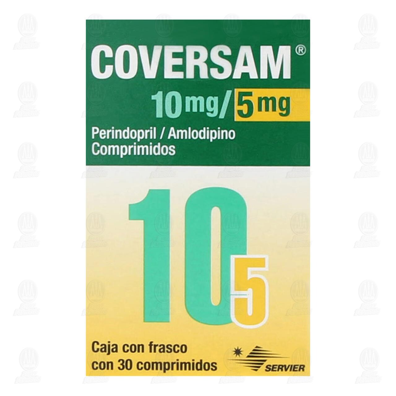 Coversam 10mg/5mg, 30 Comprimidos. image number 1