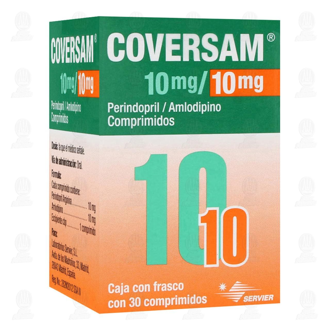 Imagen para Coversam 10mg/10mg, 30 Comprimidos.