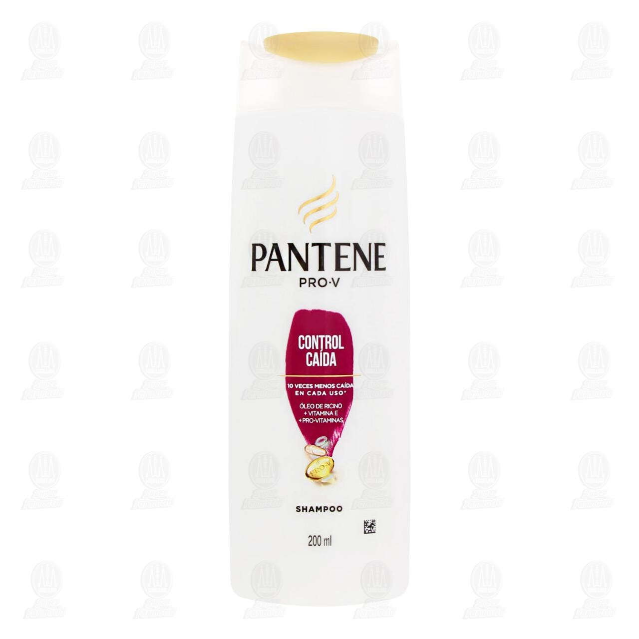 Shampoo Pantene Pro-V Control Ca&iacute;da, 200 ml. image number 1