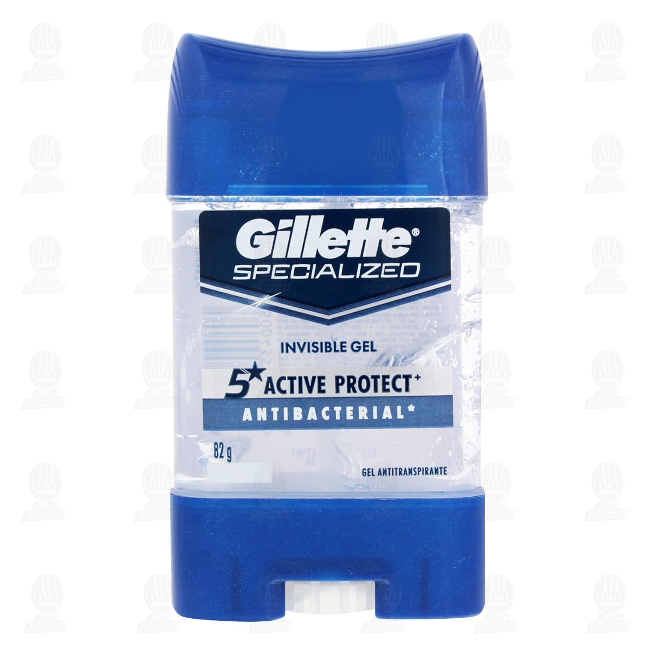 Antitranspirante Gillette Clear Antibacterial en Gel, 82 gr. image number 1