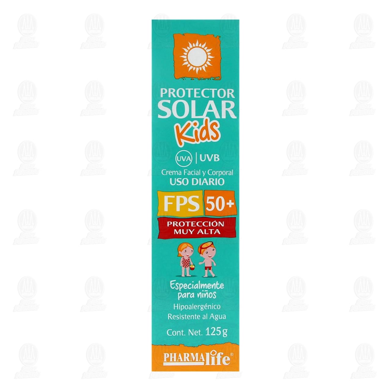 Bloqueador Solar Kids Crema 125gr FPS50+ Pharmalife image number 1