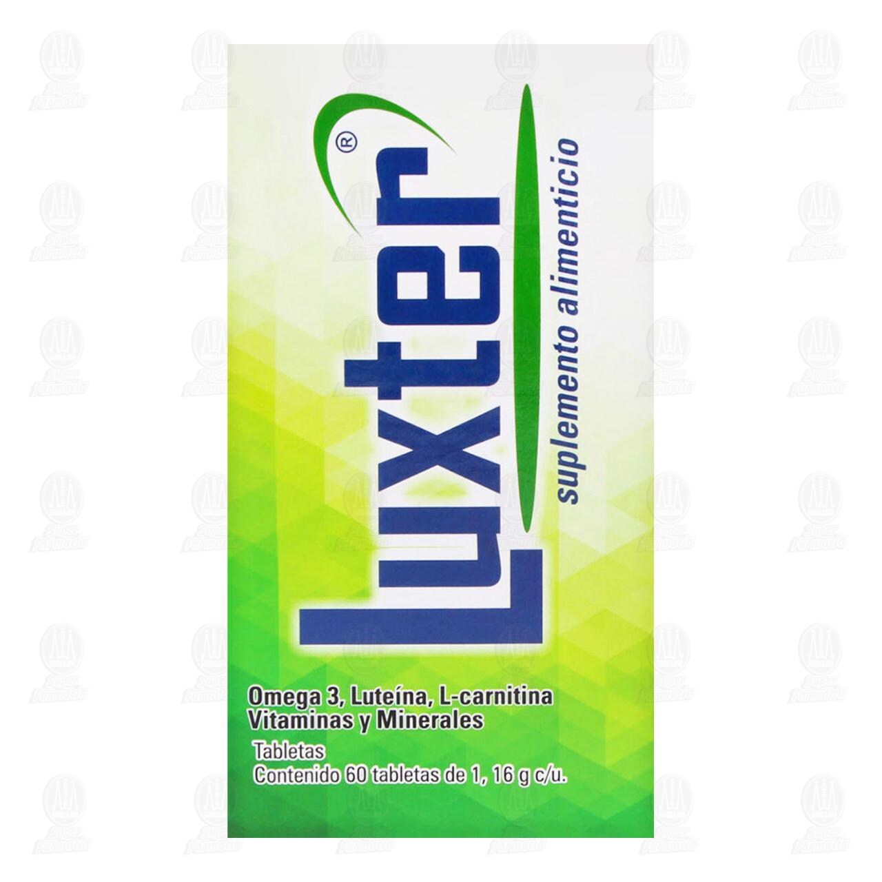 Luxter 1.16 gr, 60 Tabletas. image number 1