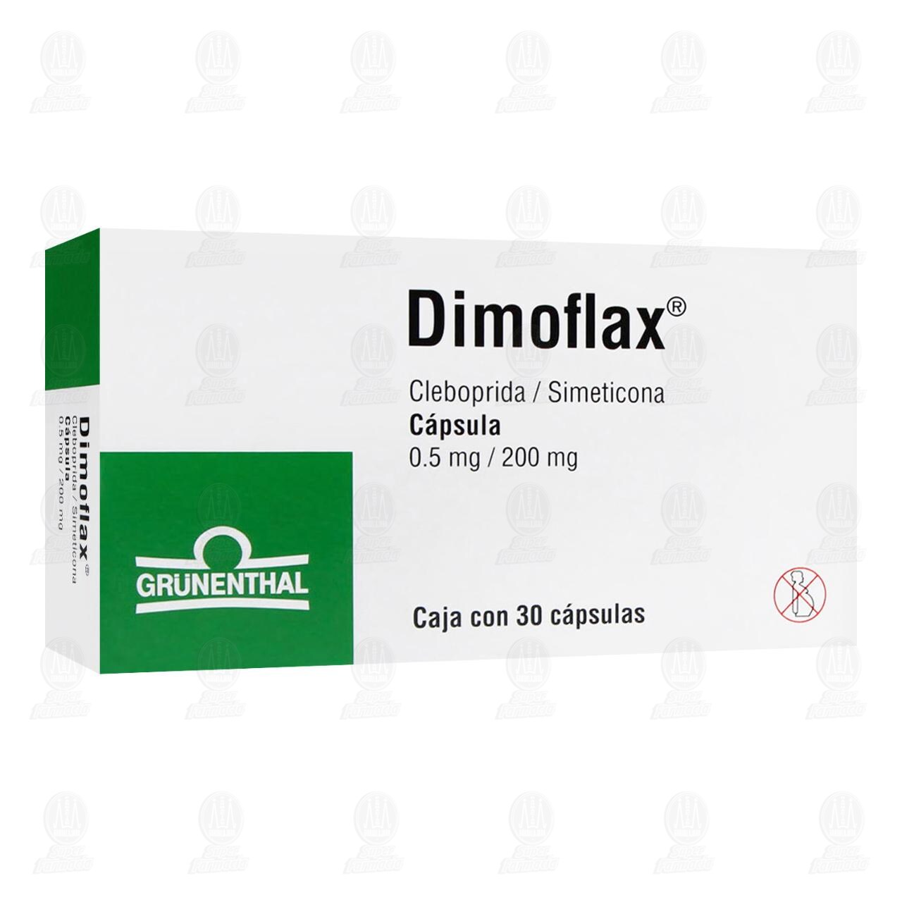 Dimoflax 0.5mg/200mg, 30 Cápsulas.