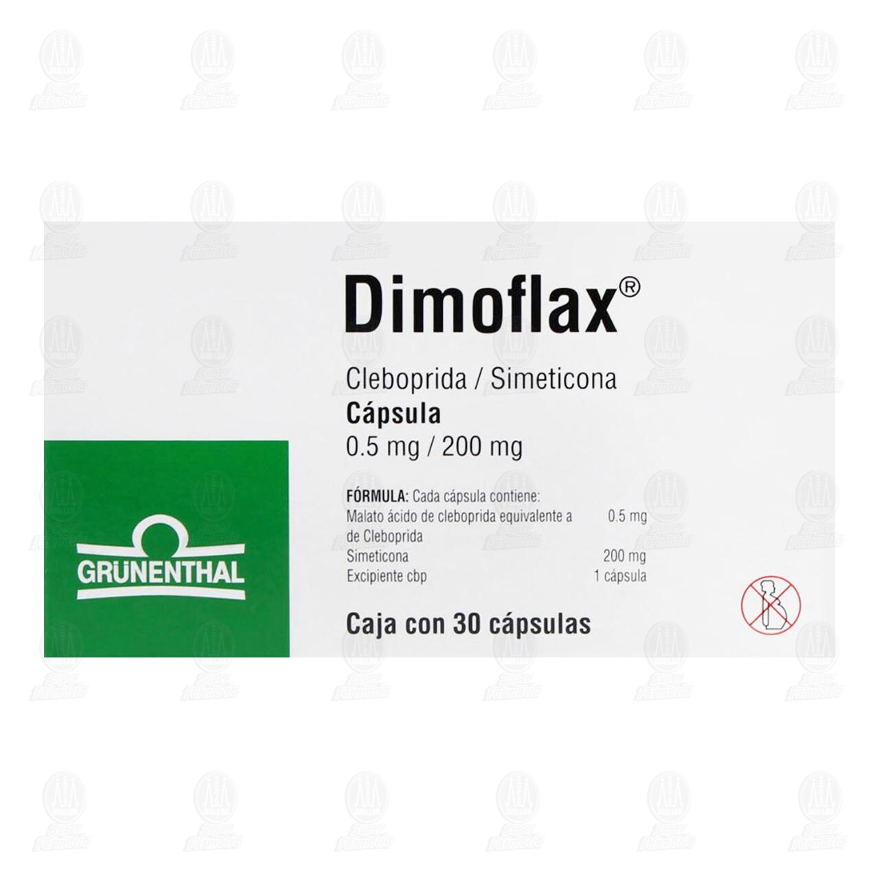 Dimoflax 0.5mg/200mg, 30 Cápsulas. image number 2