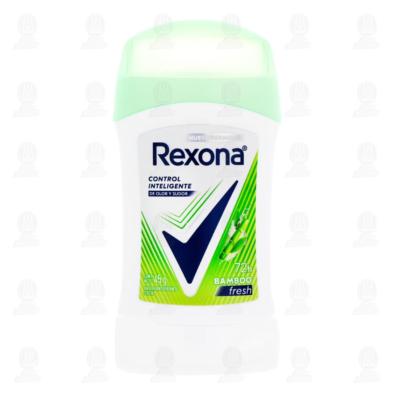 Antitranspirante Rexona Bamboo Fresh en Barra, 45 gr. image number 1