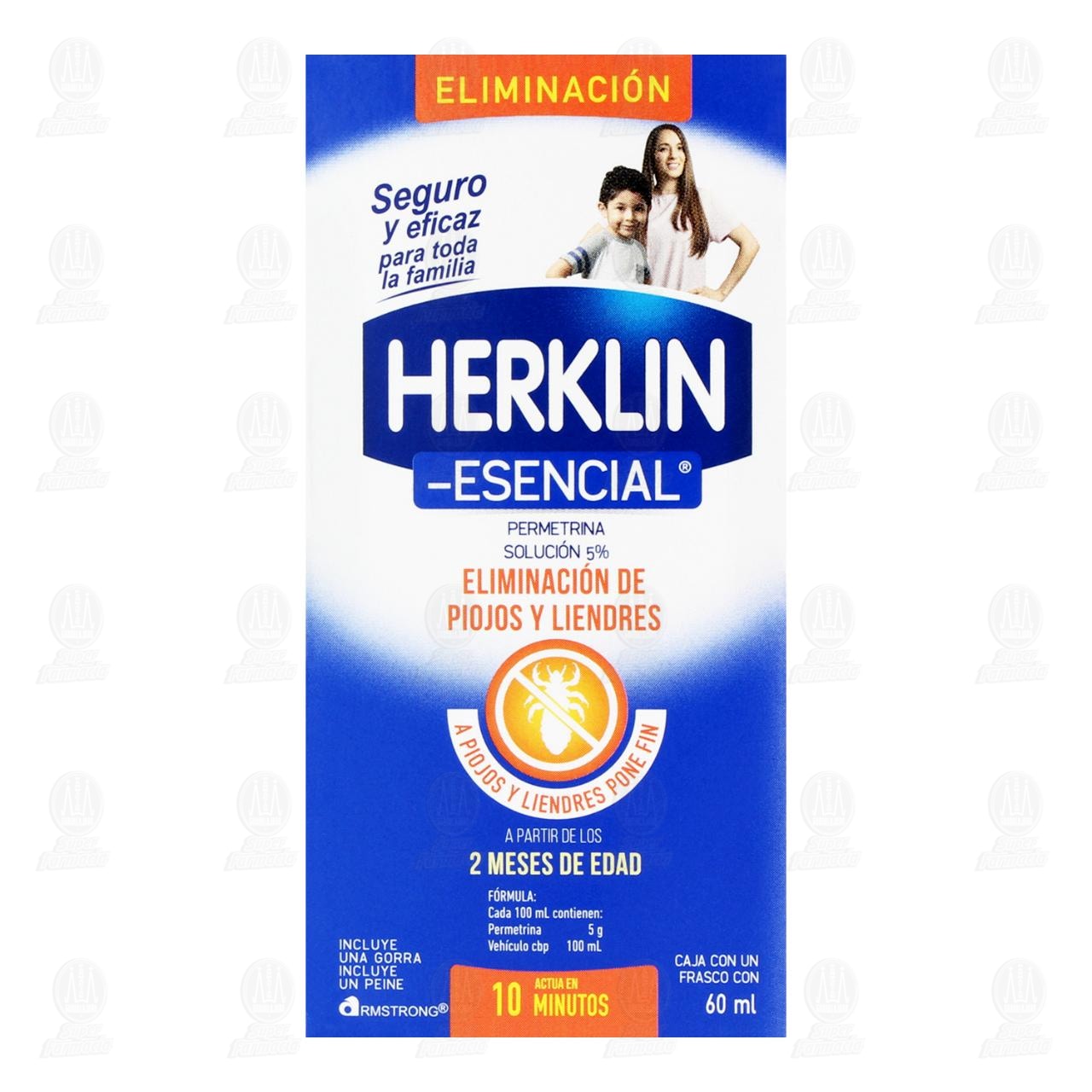 Herklin -Esencial 5% Soluci&oacute;n Eliminaci&oacute;n, 60 ml. image number 1