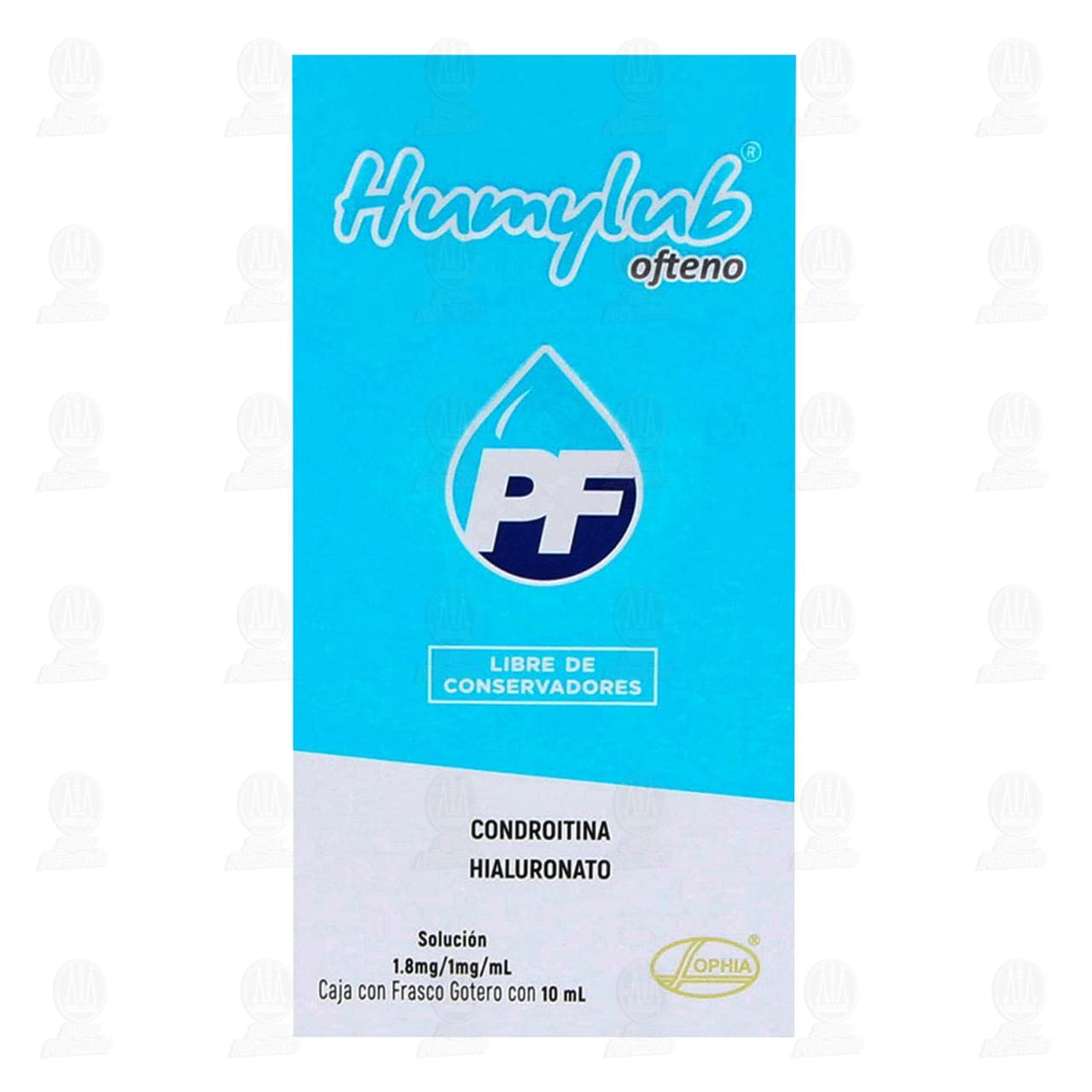 Humylub Ofteno PF 1.8mg/1mg/ml Soluci&oacute;n Gotas, 10 ml. image number 1