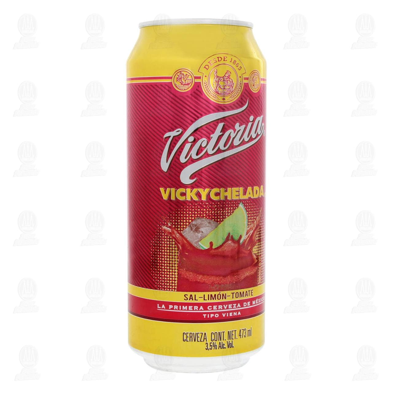 Cerveza Victoria Viena Vickychelada , 473 ml.