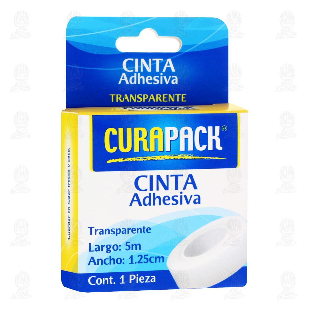 Cinta Adhesiva Curapack Transparante 1.25cm x 5m, 1 pz.