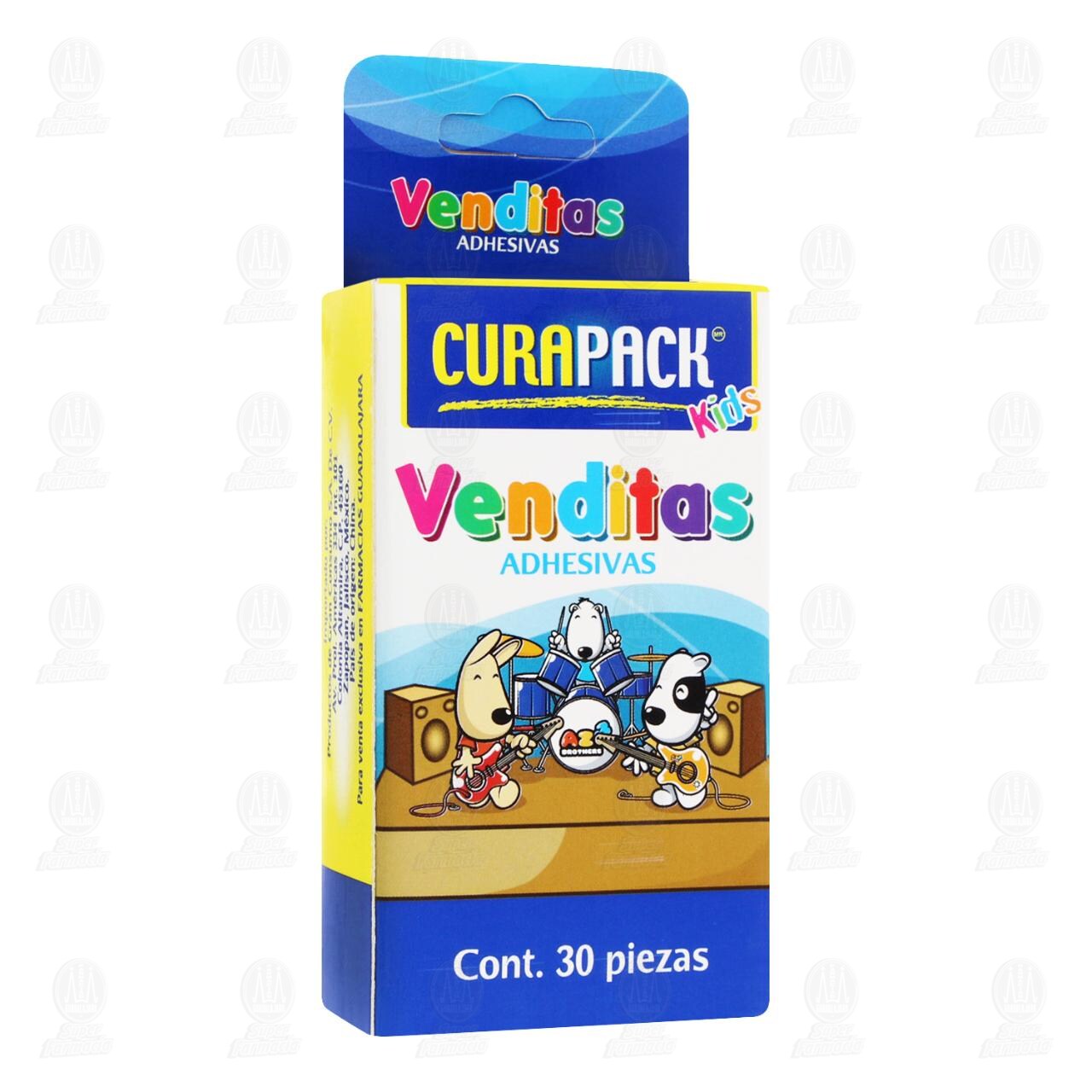 Venditas Curapack kids 7.1cm x 1.9cm, 30 pzas. image number 0