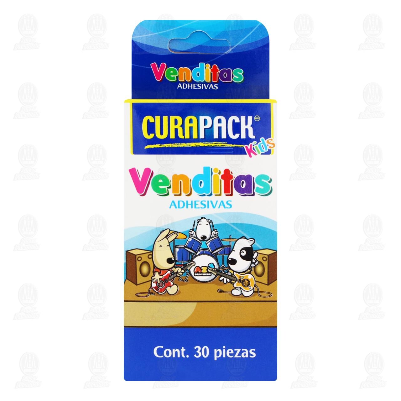Venditas Curapack kids 7.1cm x 1.9cm, 30 pzas. image number 1