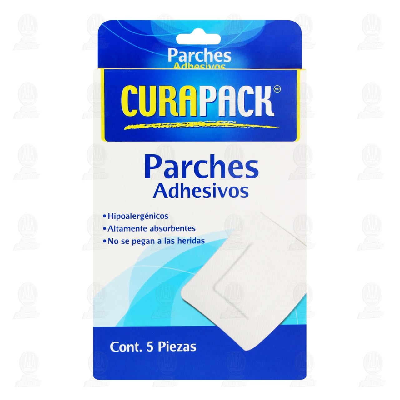 Parches Adhesivos Curapack 6cm x 8cm, 5 pzas. image number 1