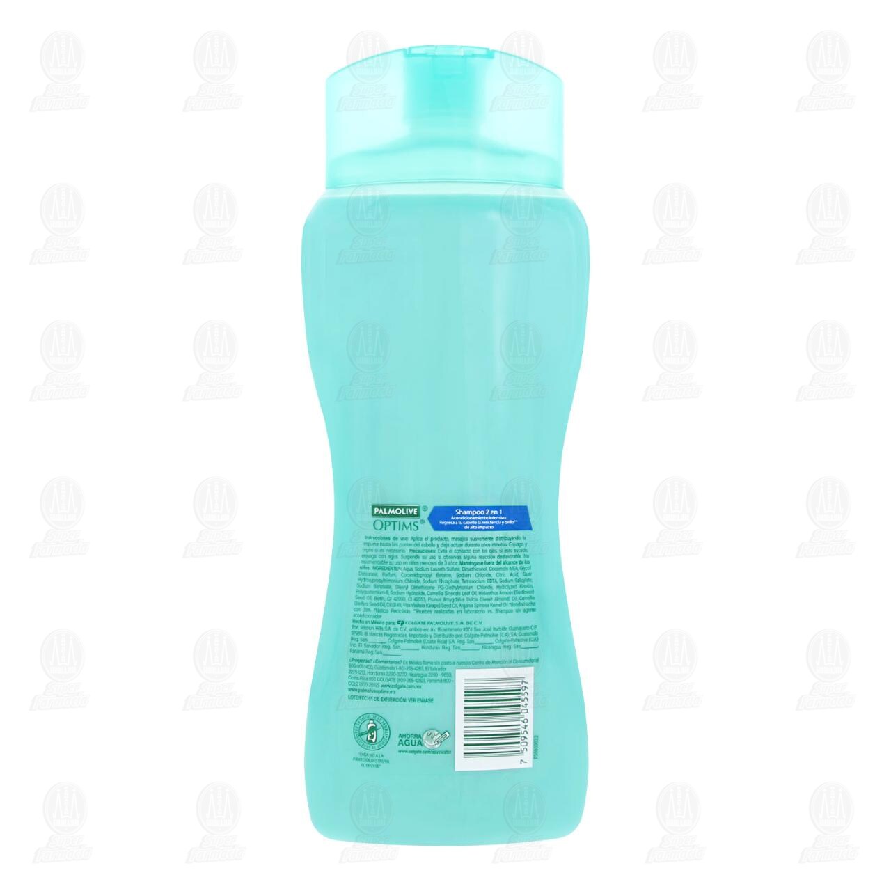 Shampoo Palmolive Optims Nivel 3 Acondicionamiento Intensivo, 700 ml. image number 2