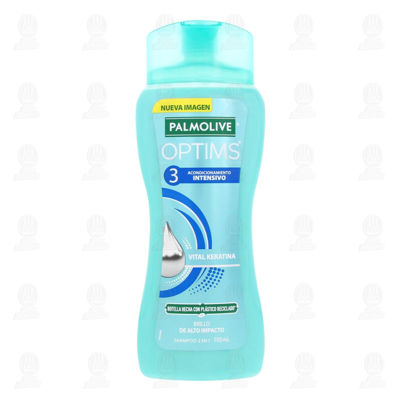 Shampoo Palmolive Optims Nivel 3 Acondicionamiento Intensivo, 700 ml. image number 1