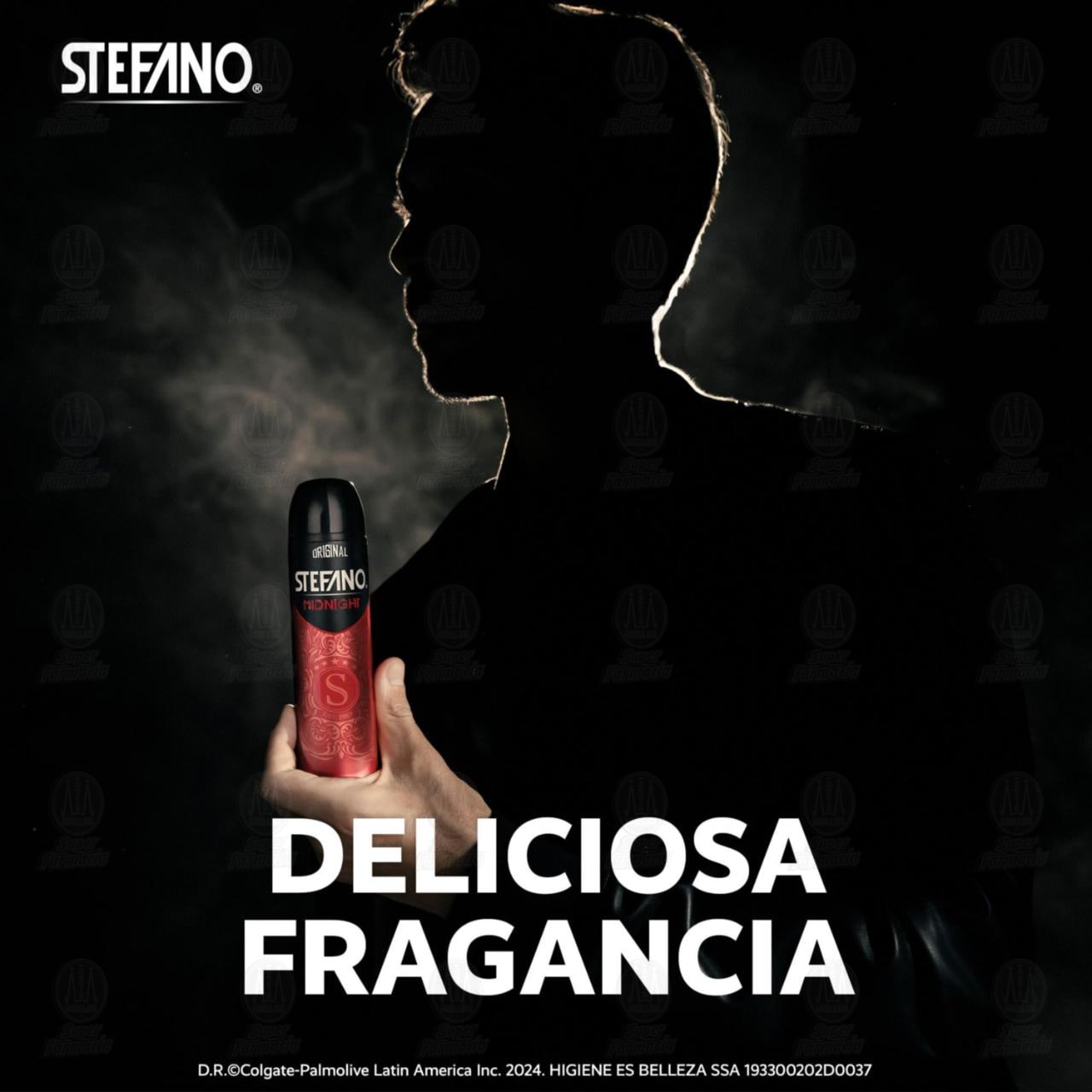 Desodorante Stefano Midnight en Aerosol, 159 ml. image number 3