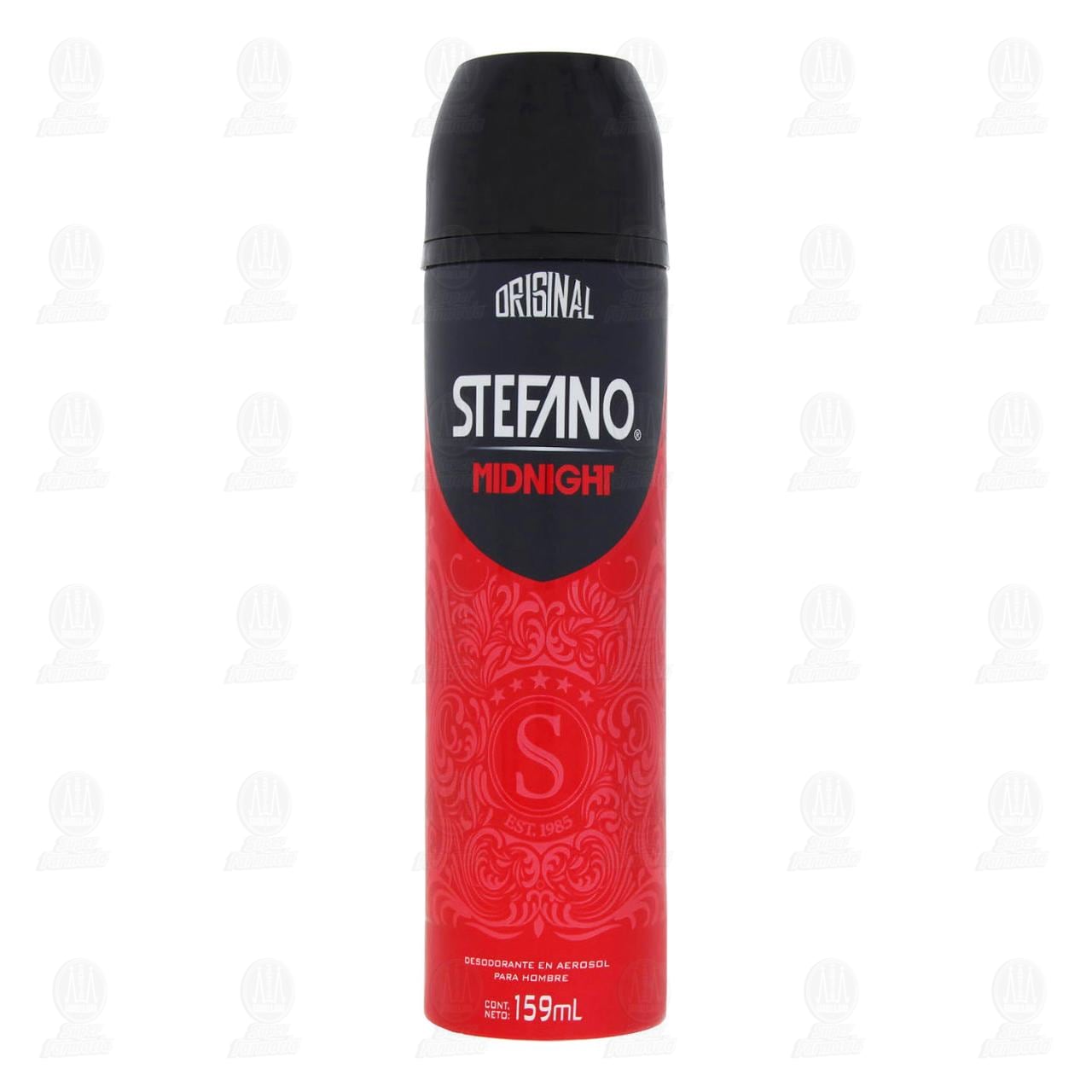 Desodorante Stefano Midnight en Aerosol, 159 ml. image number 1