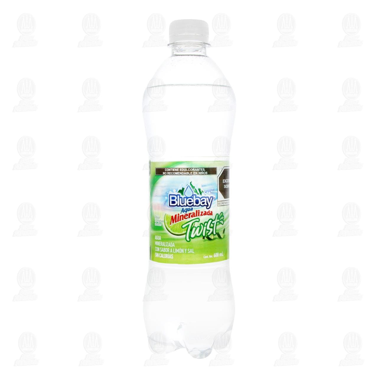 Agua Mineral Bluebay Twist Sabor Lim&oacute;n y Sal, 600 ml. image number 1