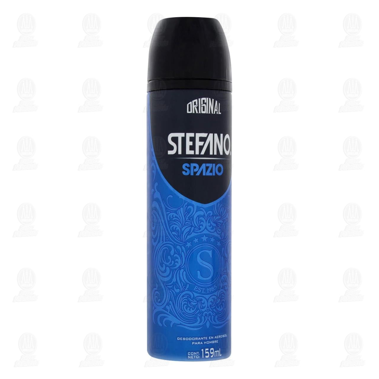 Imagen para Desodorante Stefano Original Spazio en Aerosol, 159 ml.