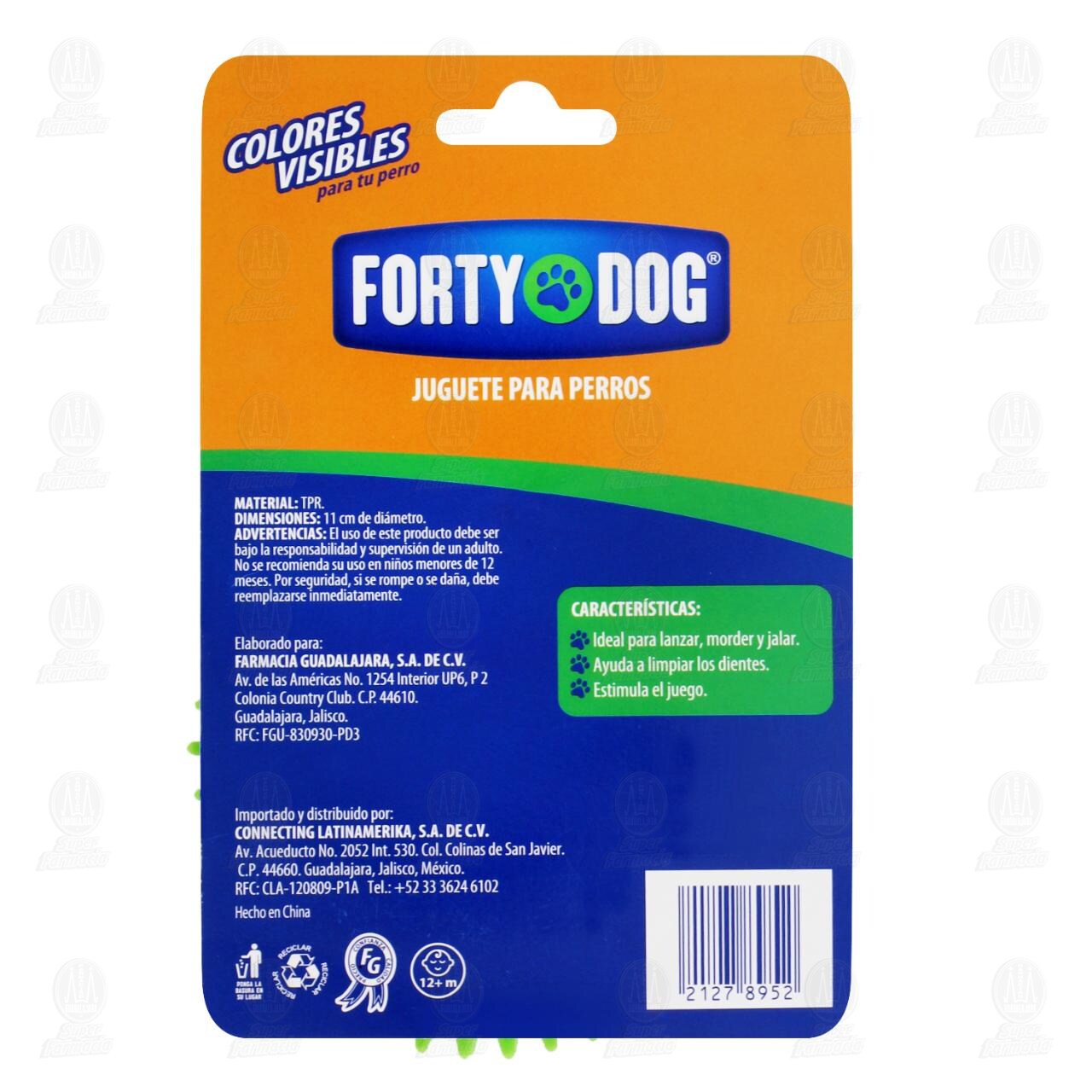 Juguete para Perro Forty Dog Circular, 1 pz. image number 1