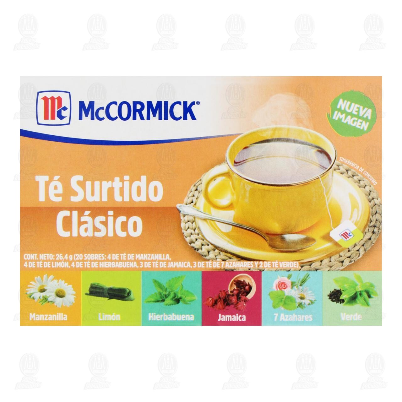 Tés Surtidos McCormick, 24 gr. image number 1