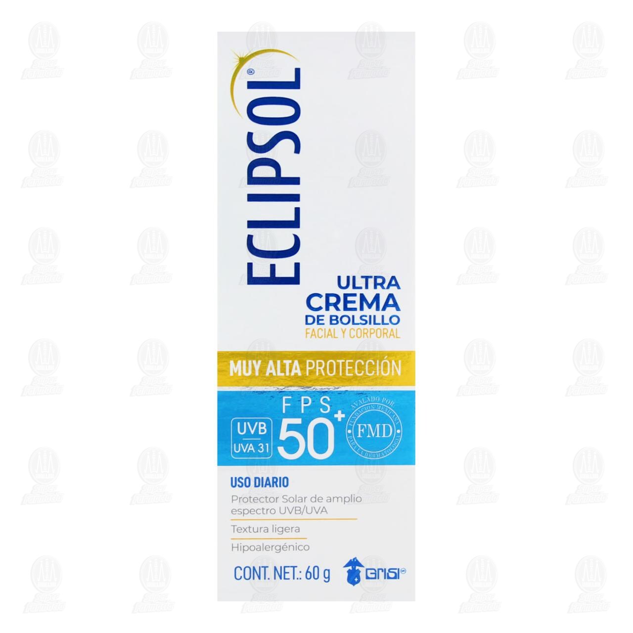 Eclipsol Ultra Muy Alta Protecci&oacute;n  FPS50+, 60 gr. image number 1