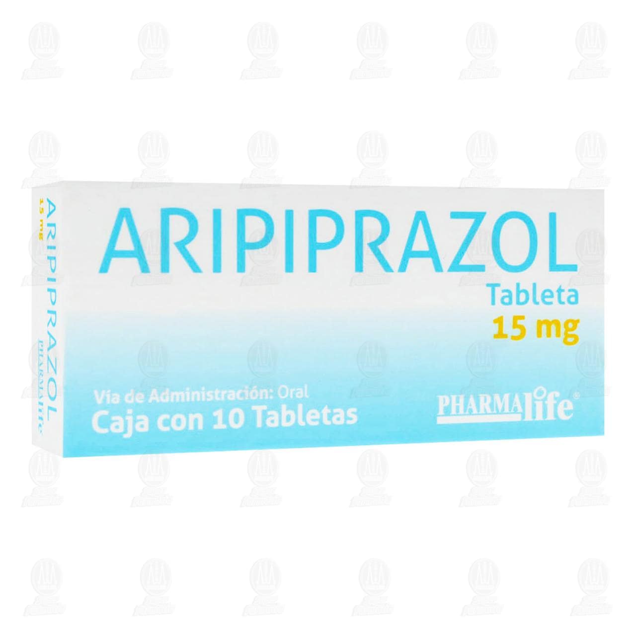 Aripiprazol 15 mg, 10 Tabletas Pharmalife.