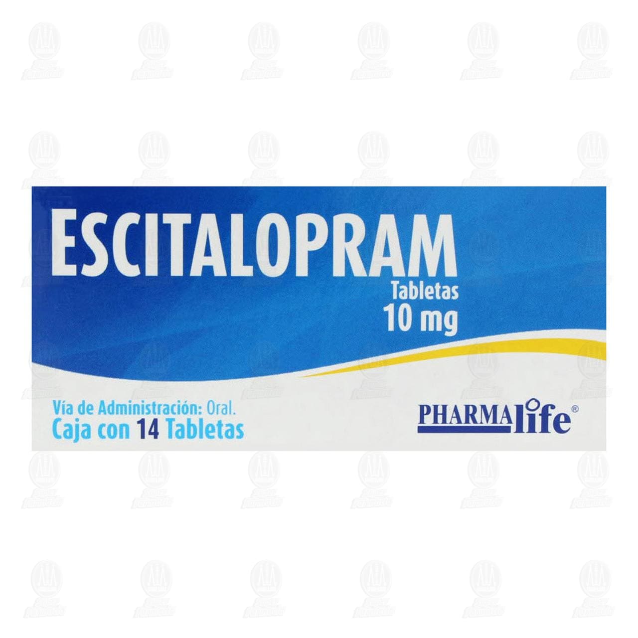Escitalopram 10 mg, 14 Tabletas Pharmalife. image number 1