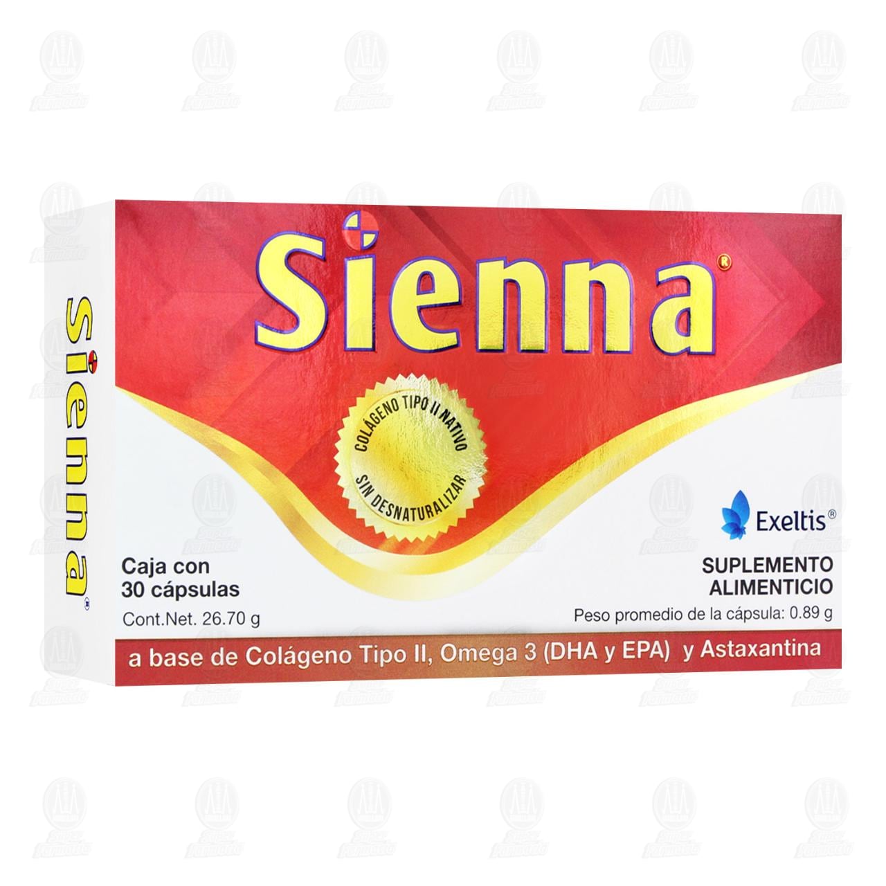 Sienna, 30 C&aacute;psulas. image number 0