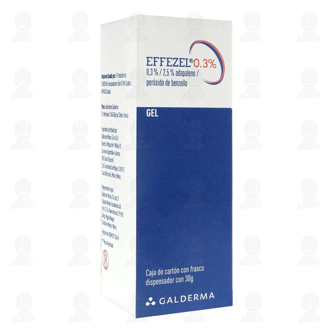 Effezel Gel Cutáneo 0.3%/2.5% 30 gr.