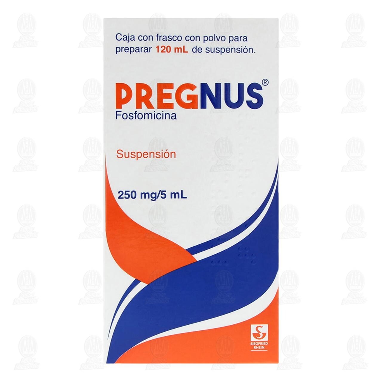Pregnus 250mg/5ml Suspensi&oacute;n, 120 ml. image number 1