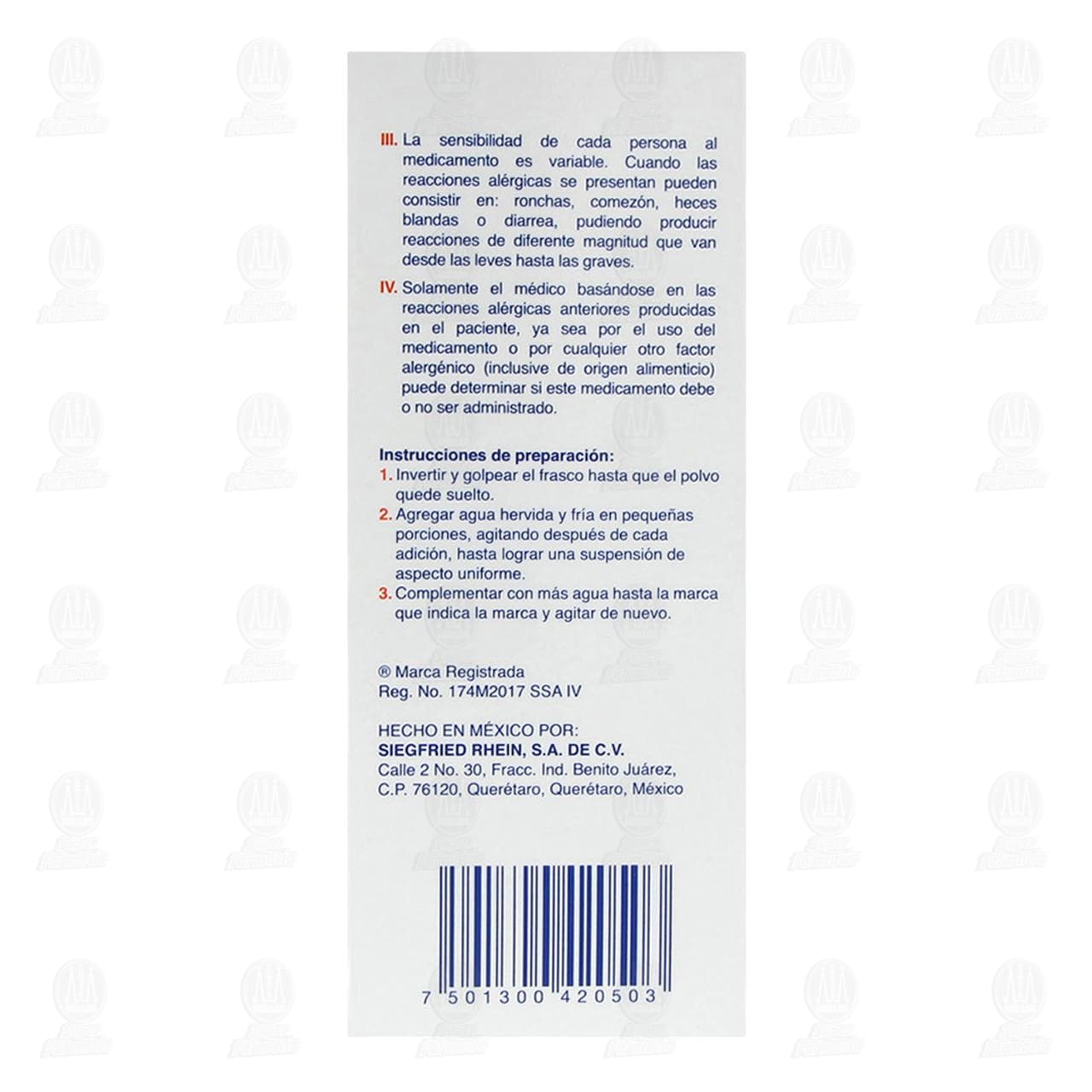 Pregnus 250mg/5ml Suspensi&oacute;n, 120 ml. image number 3