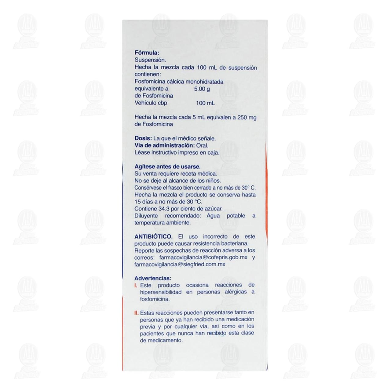 Pregnus 250mg/5ml Suspensi&oacute;n, 120 ml. image number 2