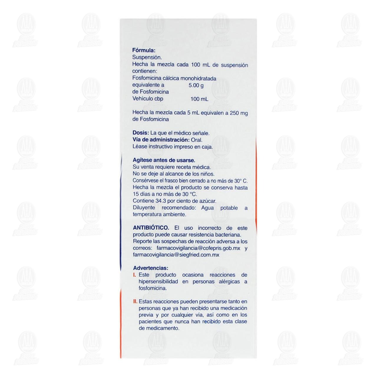 Pregnus 250mg/5ml Suspensi&oacute;n, 60 ml. image number 2