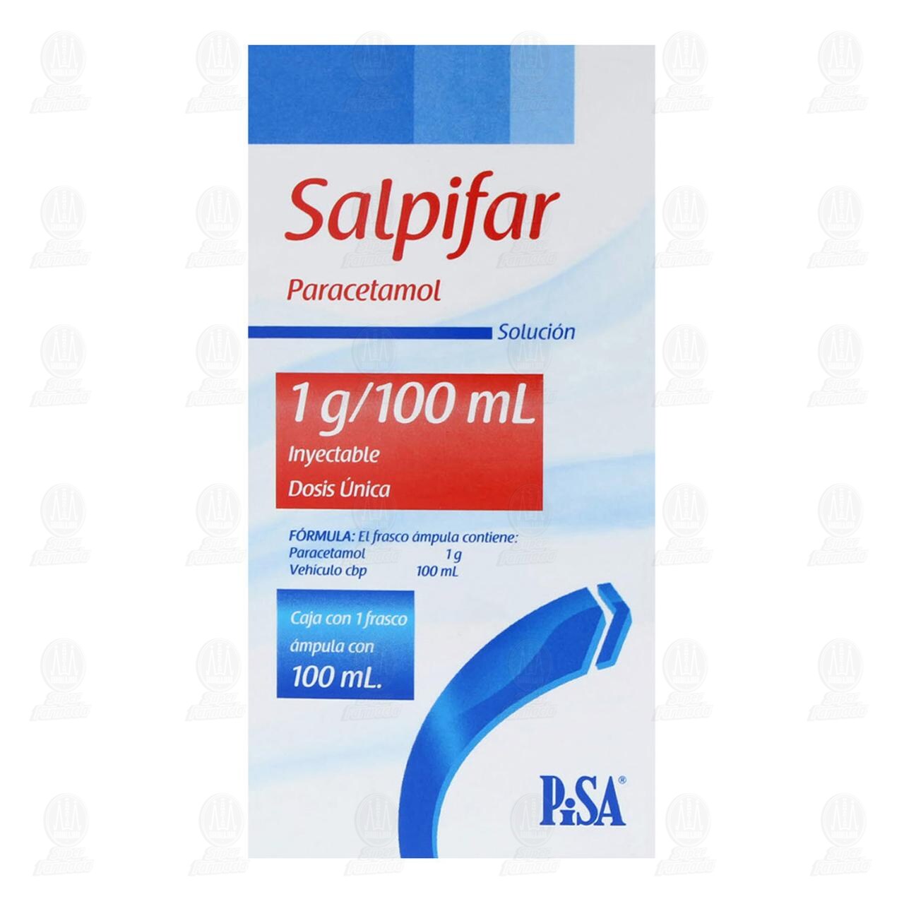 Salpifar 1g/100ml Soluci&oacute;n Inyectable, 100 ml. image number 2