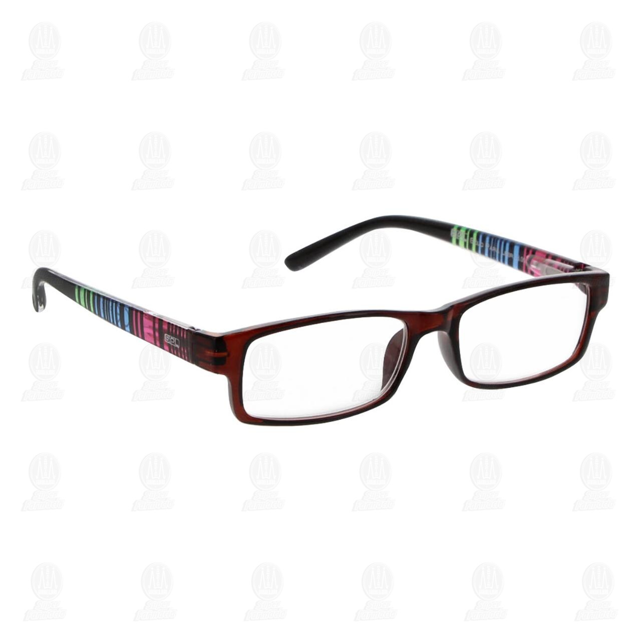 Lentes SPL para Lectura Grad. +1.00 Color Marr&oacute;n C/Estuche, 2 pzas. image number 2