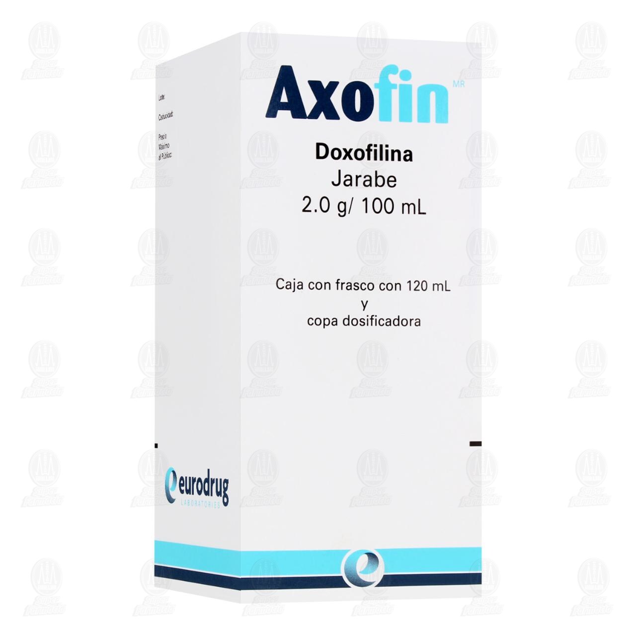 Axofin 2.0 gr/ 100ml Jarabe, 120 ml. image number 0