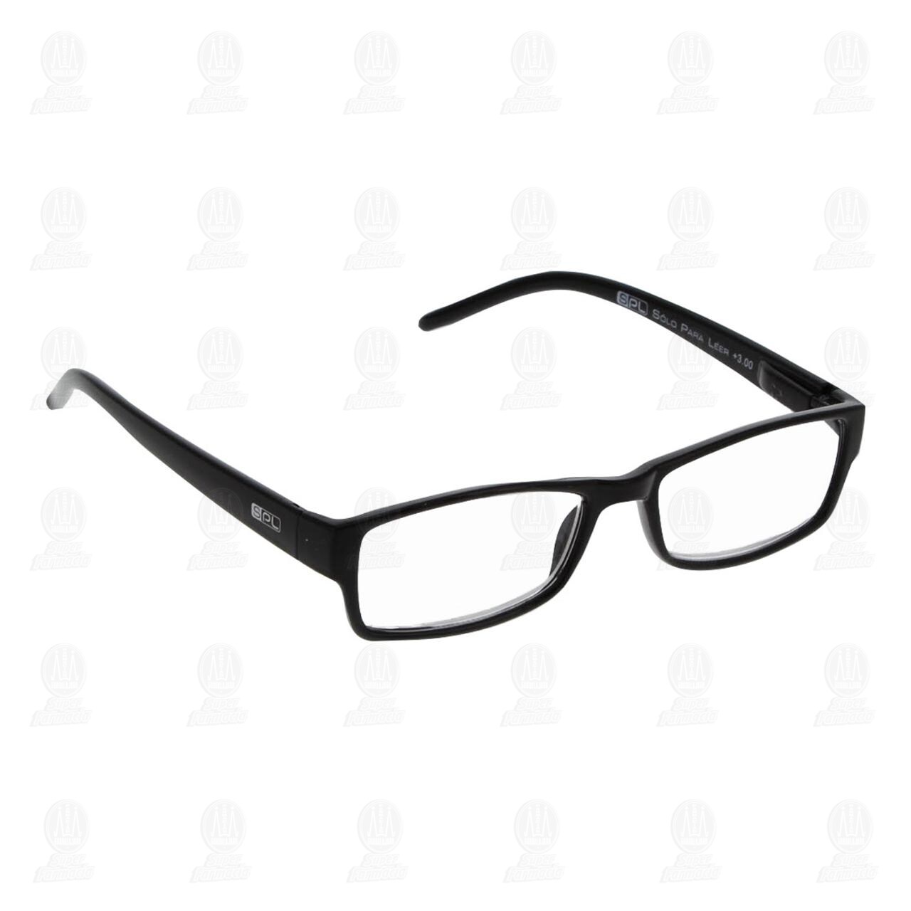 Lentes SPL para Lectura Grad. +2.50 Color Negro C/Estuche, 1 pz. image number 4