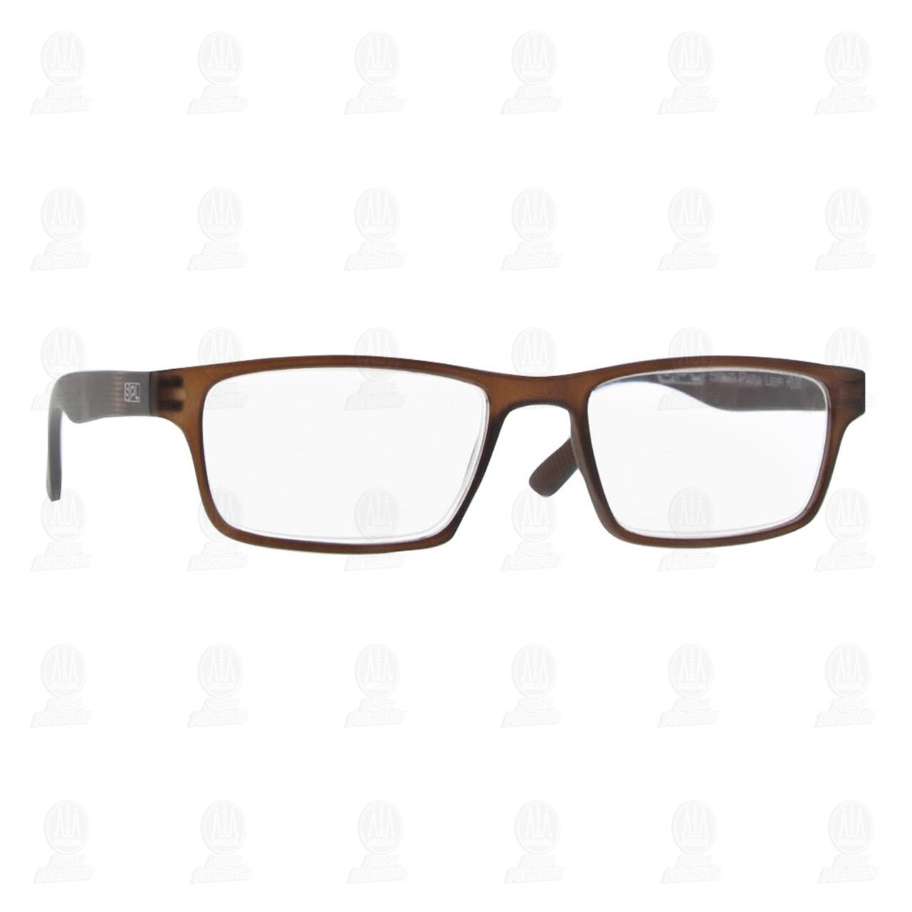Lentes SPL para Lectura Grad. +1.00 Color Marrón C/Estuche, 1 pz.