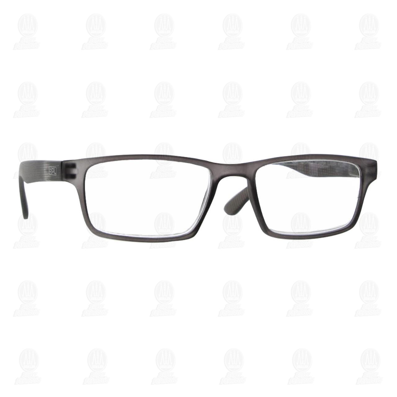 Lentes SPL para Lectura Grad. +1.00 Color Gris C/Estuche, 1 pz.