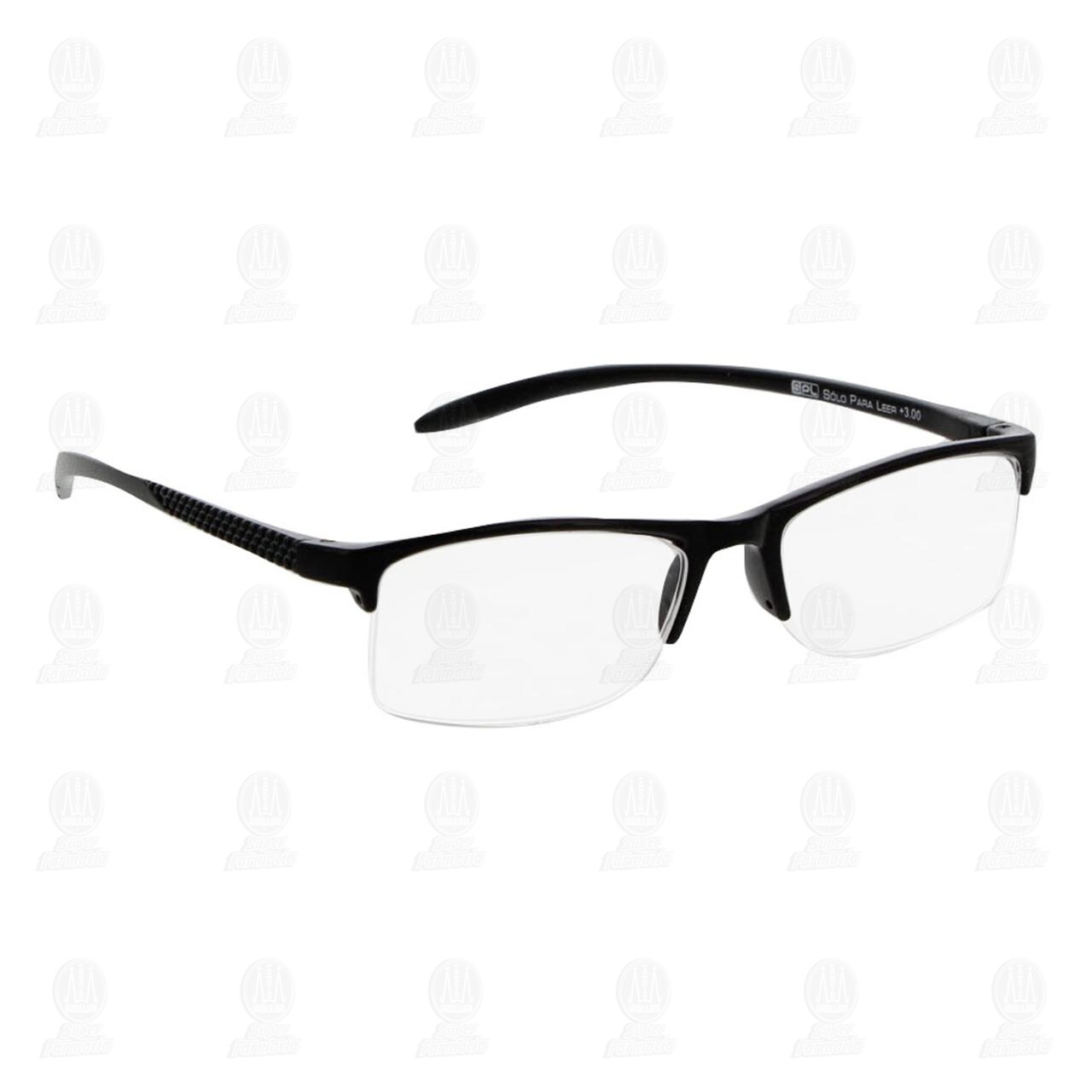 Lentes SPL para Lectura Grad. +3.00 Color Negro C/Estuche, 1 pz. image number 1