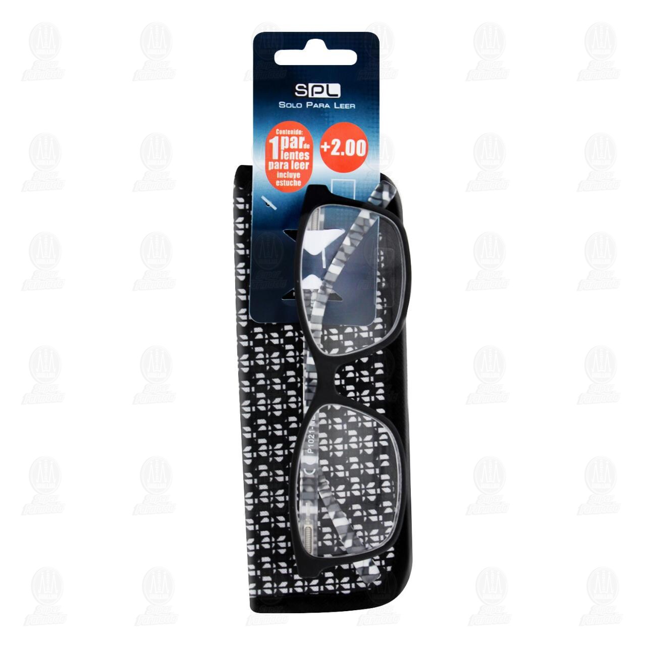Lentes SPL para Lectura Grad. +2.00 Color Morado C/Estuche, 1 pz. image number 0