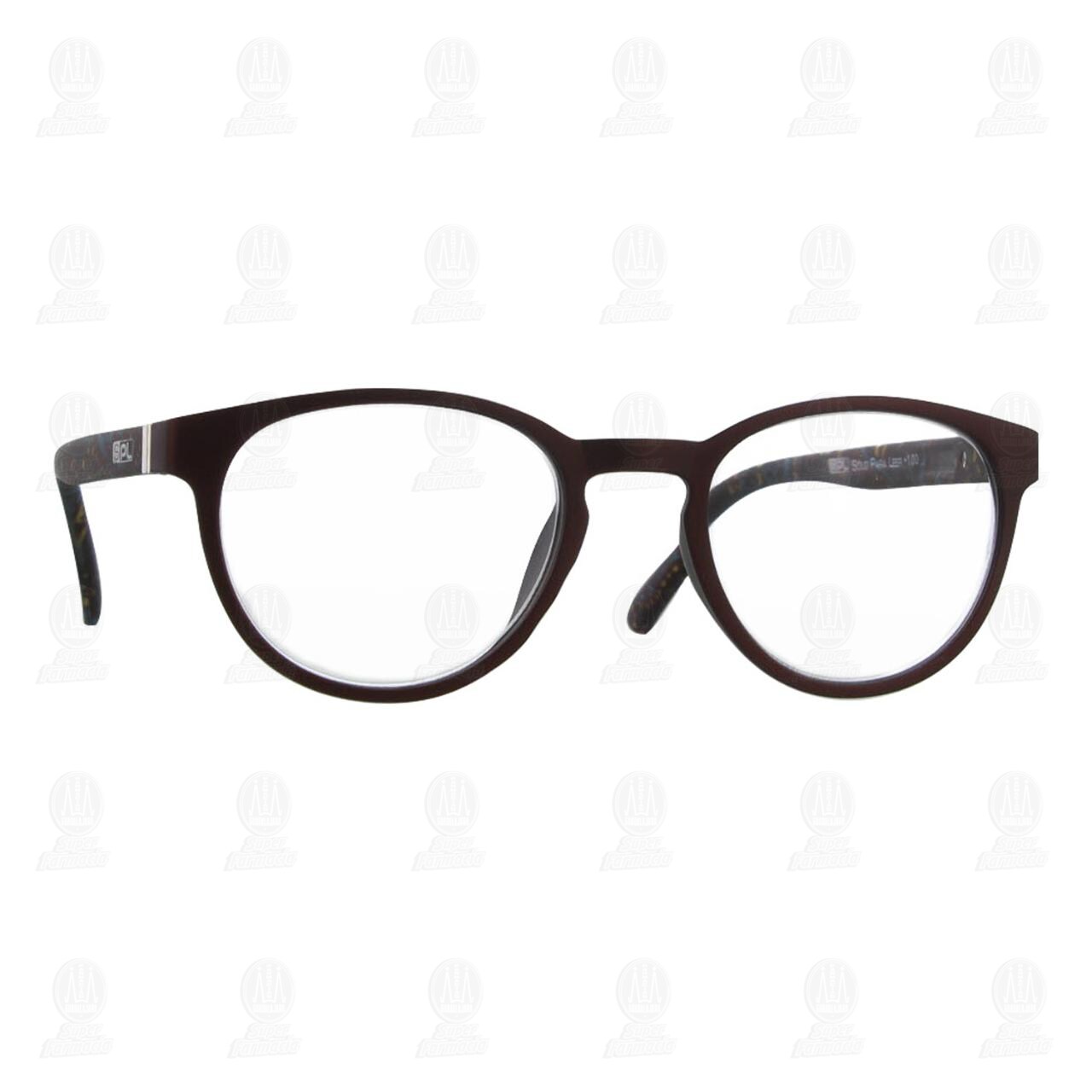Lentes SPL para Lectura Grad. +1.50 Color Marr&oacute;n C/Estuche y Cord&oacute;n, 1 pz. image number 0