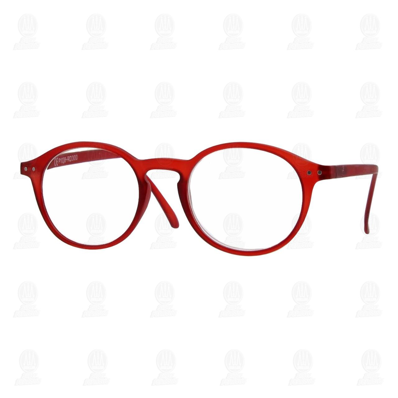 Lentes SPL para Lectura Grad. +3.00 Color Rojo C/Estuche, 1 pz. image number 2