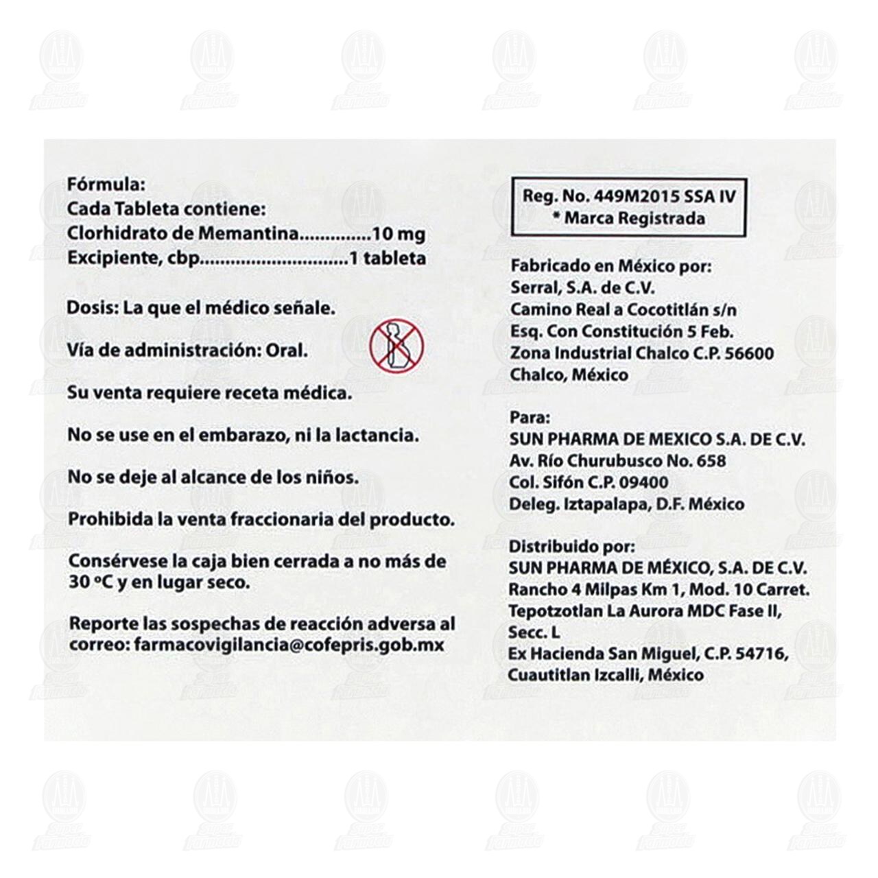 Tejaswi 10 mg, 14 Tabletas. image number 2