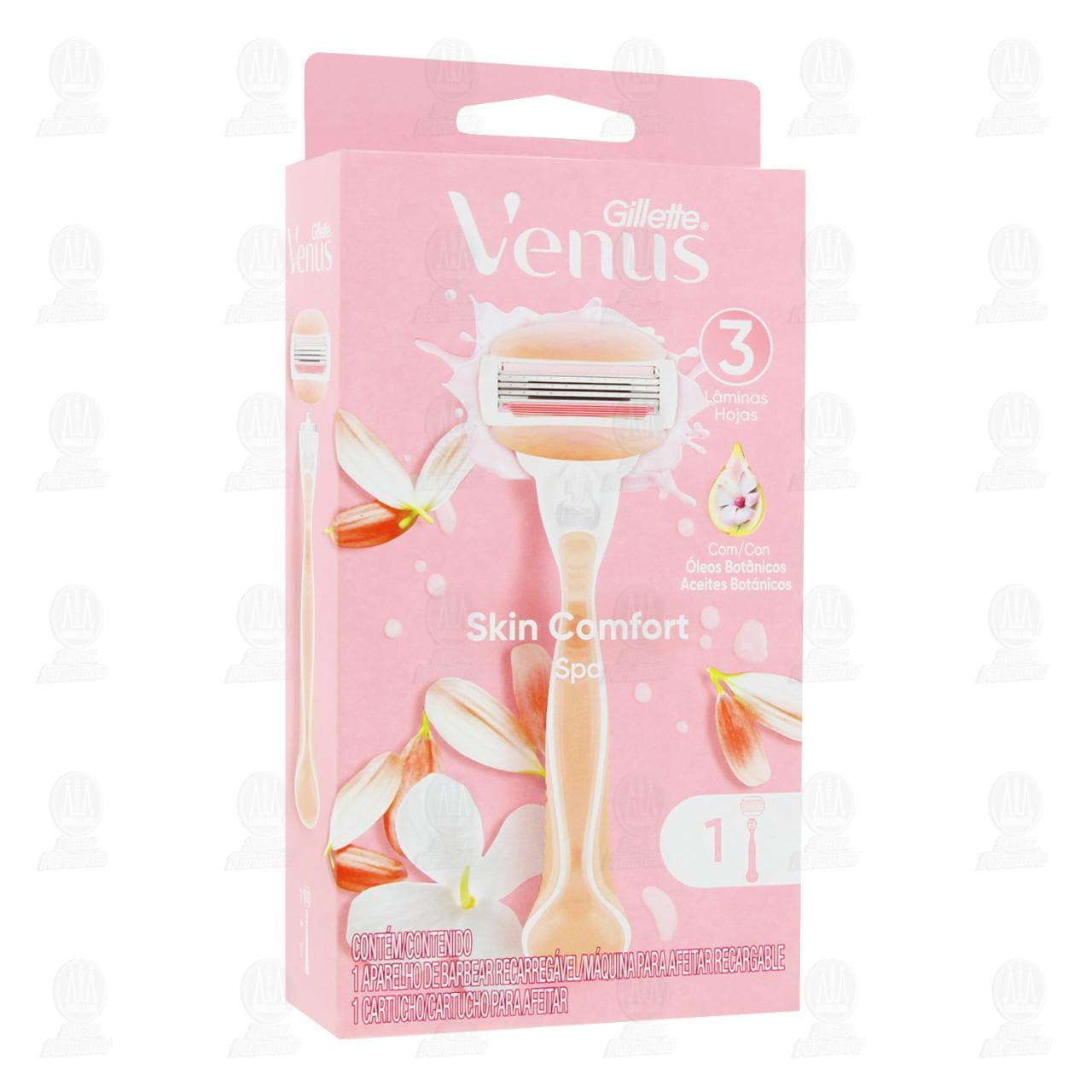 M&aacute;quina para Afeitar Gillette Venus Spa Recargable, 1 pz.
